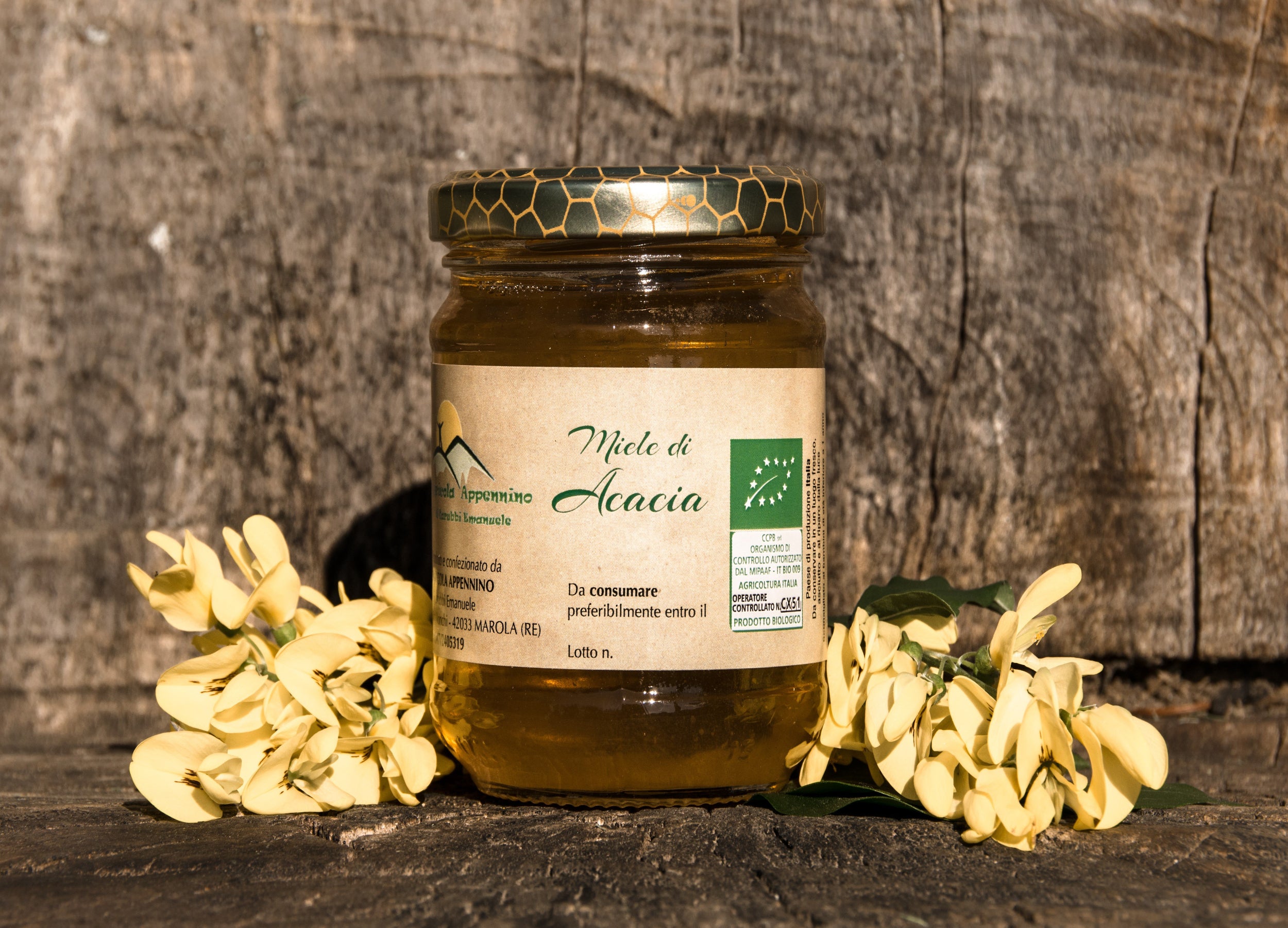 Miele Bio di Acacia, 1 Kg – Agricola Appennino