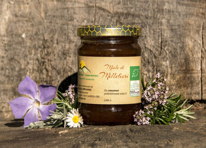 Miele Bio Millefiori di Macchia Mediterranea, 0.25 Kg